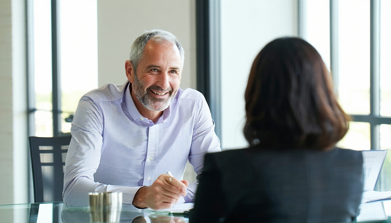 Senior tax strategist advising client